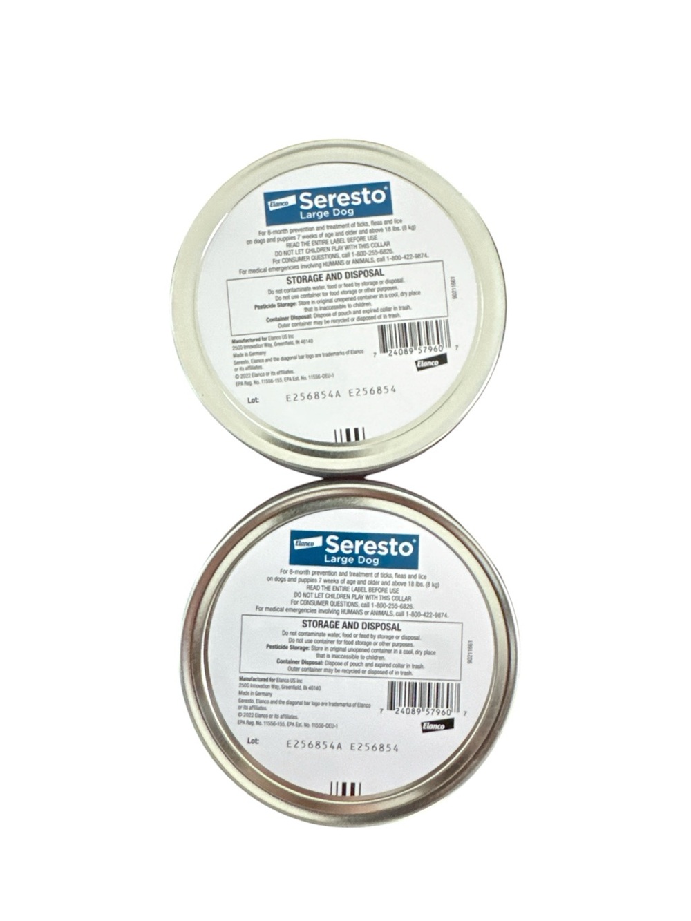 NEW Seresto 2 Large Dog Flea & Tick Collars - Picture 2 of 3